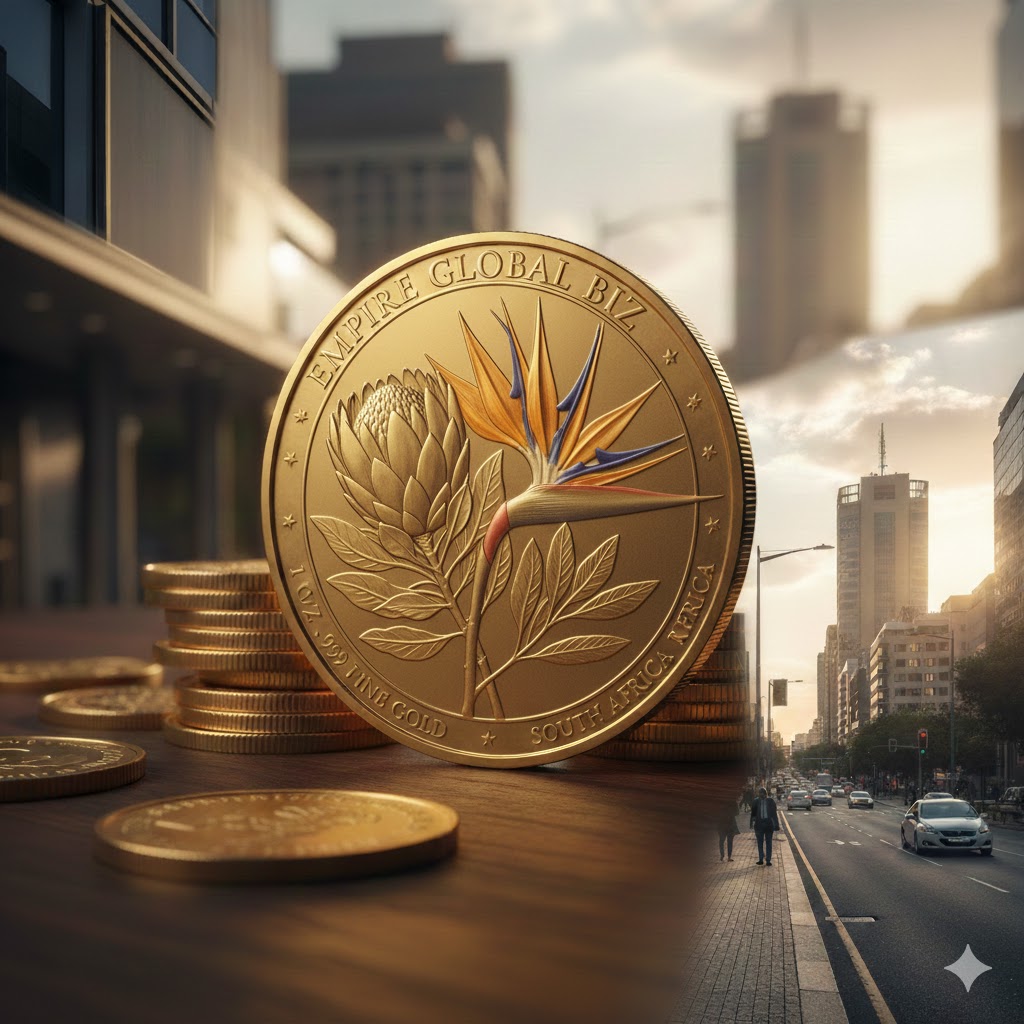 about-us Physical gold investment coins South Africa - buy gold bullion for wealth preservation - Empire Global Biz precious metals dealer
