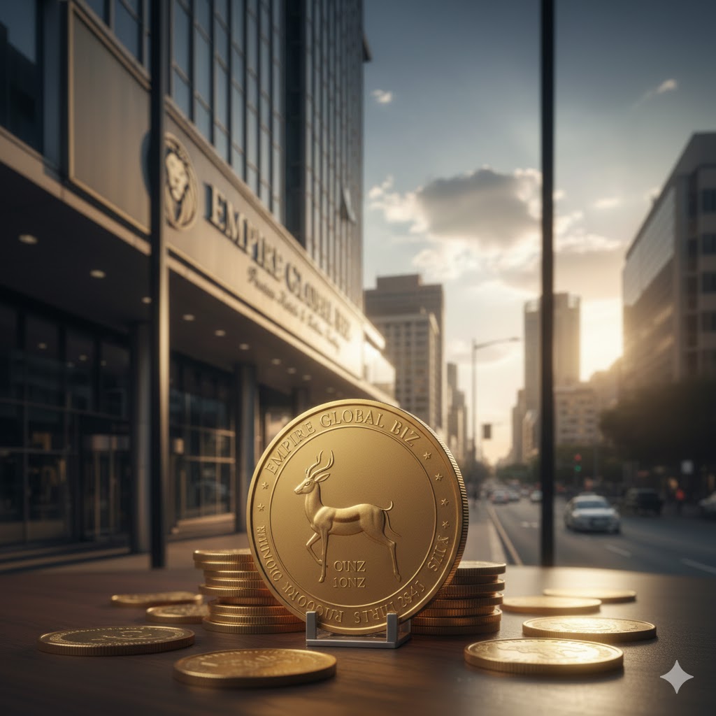 krugerrand, gold trading education, how to invest in gold south africa, precious metals mastery course, krugerrand history and value, gold vs silver investment, understanding spot price and premiums, gold coin authentication, numismatic vs bullion, financial sovereignty through gold, empire dealer program,